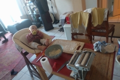 Premières pâtes à la maison